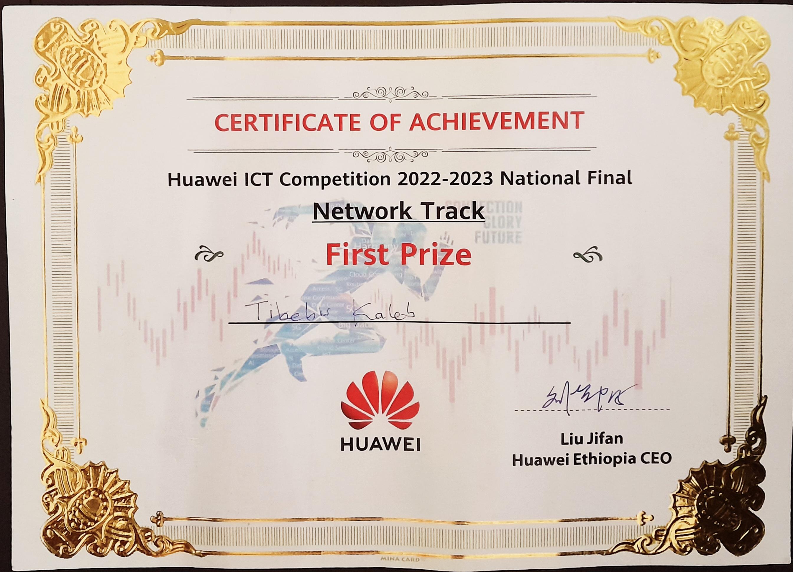 Huawei ICT – National Final